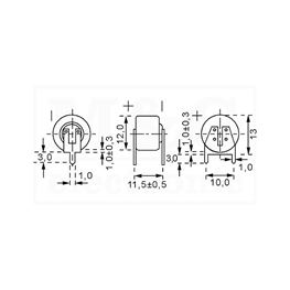 Picture of BATERIJA LITIJUM 3V VARTA CR1/3N-SLF