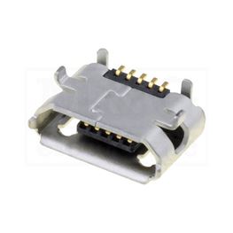 Picture of MICRO USB B UTIČNICA SMD 5 PINA H