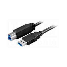 Slika za KABL USB A MUŠKI - USB B MUŠKI HS 3.0 0,5m