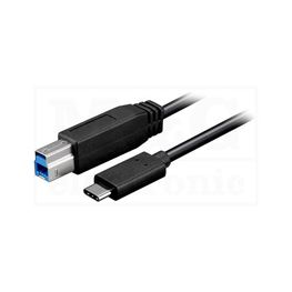 Slika za KABL USB C MUŠKI - USB B MUŠKI HS 3.0 1m