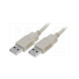 Slika za KABL USB A MUŠKI > USB A MUŠKI 5m