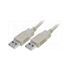 Slika za KABL USB A MUŠKI > USB A MUŠKI 5m