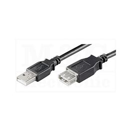 Slika za KABL USB A MUŠKI > USB A ŽENSKI HS 1,8m