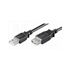 Slika za KABL USB A MUŠKI > USB A ŽENSKI HS 3m