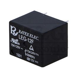 Picture of RELEJ RAYEX LEG-12F 1xU 15A 12V DC