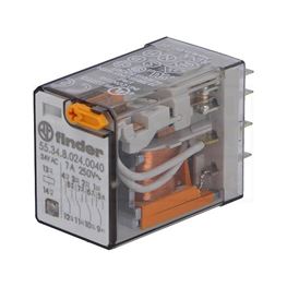 Slika za RELEJ FINDER 55.34 4xU 7A 24V AC