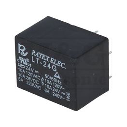 Slika za RELEJ RAYEX LT-24G 1xU 10A 24V DC