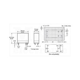 Slika za RELEJ OMRON G2R-1 1xNO 16A 24V DC