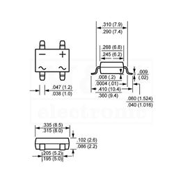 Picture of GREC ISPRAVLJAČ SMD 600V 1,5A