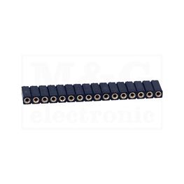 Slika za KONTAKTNA LETVICA 2,54 mm ŽENSKA 7-1x16 pina PROF.