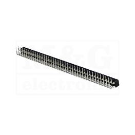 Slika za KONTAKTNA LETVICA 2,54 mm ŽENSKA 3-2x40 pina P 90°