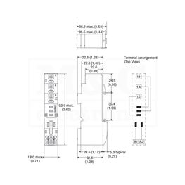 Picture of PODNOŽJE ZA RELE OMRON P2RF-05S