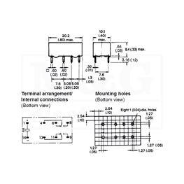 Picture of RELEJ OMRON G6A-234P-ST-US-24VDC 2xU 2A