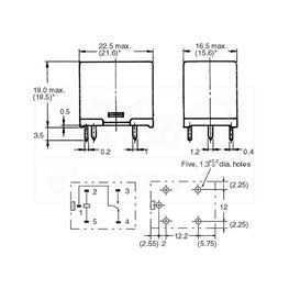 Slika za RELEJ OMRON G5LE-1 48V DC 1xU 10A