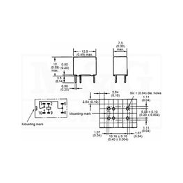 Slika za RELEJ OMRON G5V1 12VDC 1xU 1A