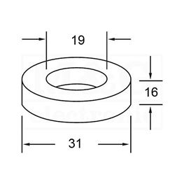 Picture of FERITNI PRSTEN TF31X16X19