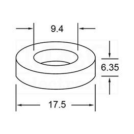 Slika za FERITNI PRSTEN T68-26A