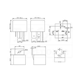 Slika za RELEJ FIC FRC3-12F 1xU 12V 70A 80R