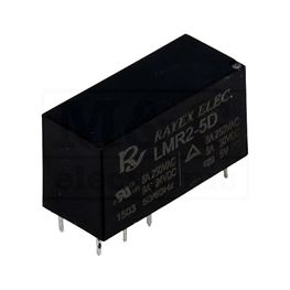 Slika za RELEJ RAYEX LMR2-5D 2xU 5A 5V DC