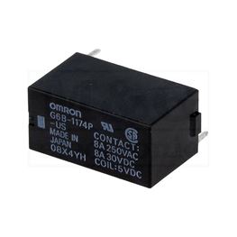 Picture of RELEJ OMRON G6B-1174P-US-5VDC   1xNO 8A