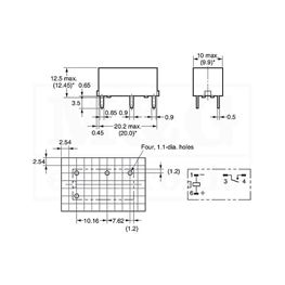 Slika za RELEJ OMRON G6B-1174P-US-12VDC 1xNO 8A