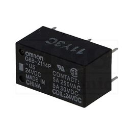 Picture of RELEJ OMRON G6B-2014P-US-24VDC NO+NC 5A