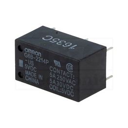 Picture of RELEJ OMRON G6B-2214P-US-5VDC   2xNO 5A