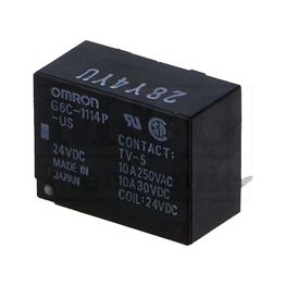 Picture of RELEJ OMRON G6C-1114P-US-24VDC 1xNO 10A