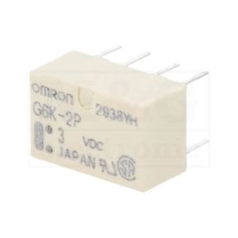 Picture of RELEJ OMRON G6K-2P-3VDC   2xU 1A
