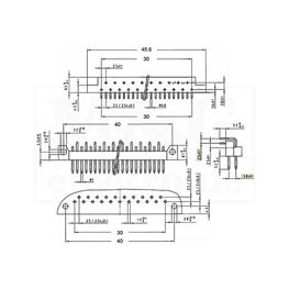 Picture of KONEKTOR DIN 41617 13 PIN MUŠKI