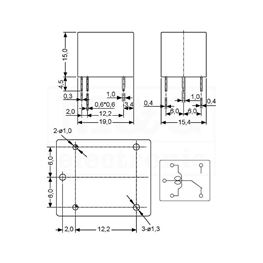 Picture of RELEJ GOODSKY RWH-SS-105D 1xU 15A 5V