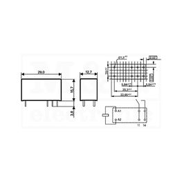 Slika za RELEJ SCHRACK RT33L012 1XA 24V 16A 360R