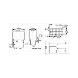 Slika za RELEJ OMRON G6E-134P-US-24VDC 1xU 3A