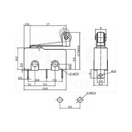 Slika za PREKIDAČ MIKRO Tip 01-3 250V 5A