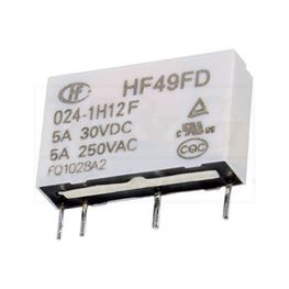 Picture of RELEJ HONGFA HF49FD/024-1H12F 1xNO 5A 24V