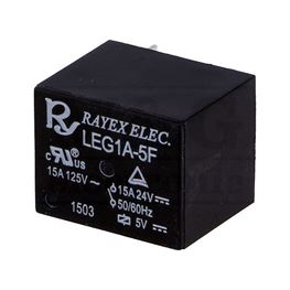 Picture of RELEJ RAYEX LEG1A-5F   1xNO 15A 5V DC