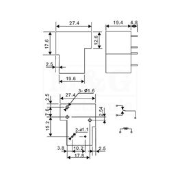 Picture of RELEJ RAYEX L90S-24W 1xU 30A 24V