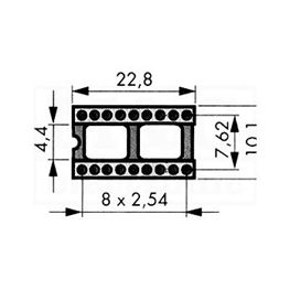 Picture of PODNOŽJE IC STANDARD DIL 18