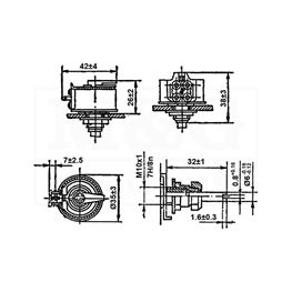 Picture of POTENCIOMETAR ŽIČANI 15W 150R