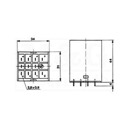 Picture of RELEJ ISKRA PR45-24AC