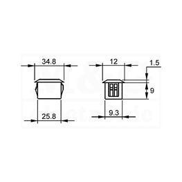 Picture of PLASTIČNA ZAŠTITNA KAPA Tip SC-3