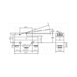 Slika za BAZNI MIKRO PREKIDAČ LZ15-GW52-B