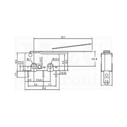 Slika za PREKIDAČ MIKRO KW12-9-C03