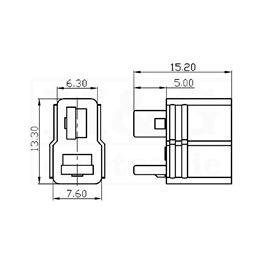 Slika za DC UTIKAČ POWER AM1015B-F