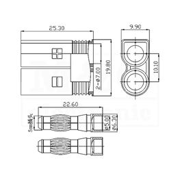 Slika za DC UTIKAČ POWER EC5-M