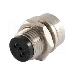 Picture of KUĆIŠTE LE DIODE METALNO 8MM S NIKL