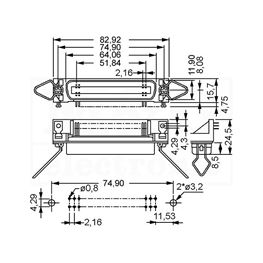 Picture of KONEKTOR CENTRONICS 50 PIN PRINT