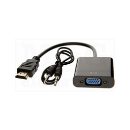Slika za ADAPTER-KONVERTOR HDMI > VGA+AUDIO