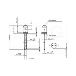 Picture of INFRA RED DIODA TSAL 6100