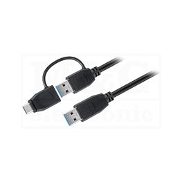 Slika za KABL USB A MUŠKI - USB A MUŠKI HS 3.0 2,0m+USB C